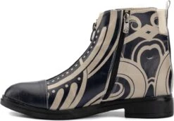 GOBY - Girl With A Pearl - Enkel Laars - Laars - Laarzen - Damesboots - Dames Laarzen - Ankle Boot - Handmade - Maat 39 -Gabor Verkoop 2024 1200x834