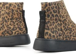 Woden Enkellaarsjes Dames / Laarzen / Damesschoenen - Suède - Leopardprint - Abbi Suede Print - Leopard - Maat 36 -Gabor Verkoop 2024 1200x857 3