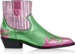 DWRS - Cowboy Laarzen Austin - Fuchsia Groen - Maat 39 -Gabor Verkoop 2024 1200x875 4