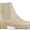 Mace Chelsea Boots Dames / Laarzen / Damesschoenen - Leer - M1108 - Beige - Maat 40