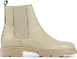 Mace Chelsea Boots Dames / Laarzen / Damesschoenen - Leer - M1108 - Beige - Maat 40