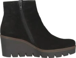 Gabor Enkellaarsjes Dames / Laarzen / Damesschoenen - Suède - 94.780.17 - Zwart - Maat 40 -Gabor Verkoop 2024 1200x928