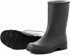 Merkloos Rubberen Laarzen Zwart Maat 42