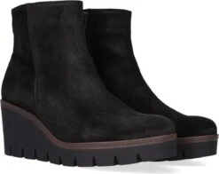 Gabor Enkellaarsjes Dames / Laarzen / Damesschoenen - Suède - 94.780.17 - Zwart - Maat 40 -Gabor Verkoop 2024 1200x954