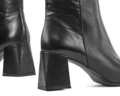 Lina Locchi Enkellaarsjes Dames / Laarzen / Damesschoenen - Leer - L1113 - Zwart - Maat 39 -Gabor Verkoop 2024 1200x956 3