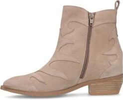 Manfield - Dames - Beige Suède Cowboy Laarzen - Maat 38 -Gabor Verkoop 2024 1200x970 5