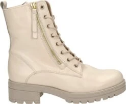 Gabor Enkellaarsjes Dames / Laarzen / Damesschoenen - Leer - 92.785 - Gebroken Wit - Maat 39