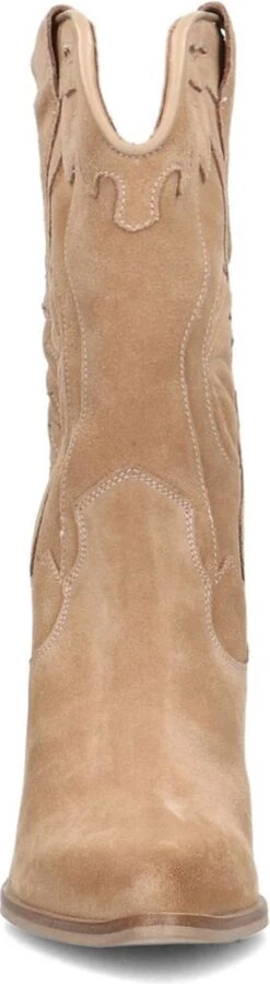 Manfield - Dames - Taupe Suède Cowboy Laarzen - Maat 39 -Gabor Verkoop 2024 330x1200 3