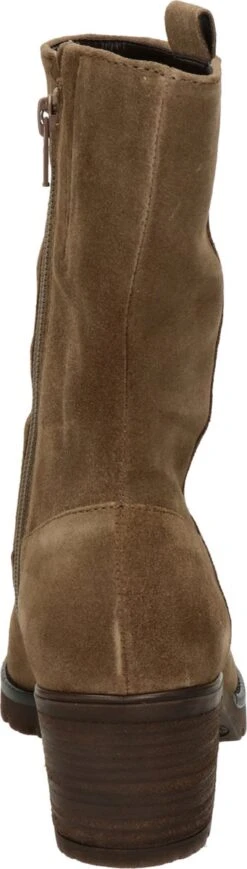 Gabor Enkellaarsjes Dames / Laarzen / Damesschoenen - Suède - 92.806.34 - Taupe - Maat 38 -Gabor Verkoop 2024 341x1200