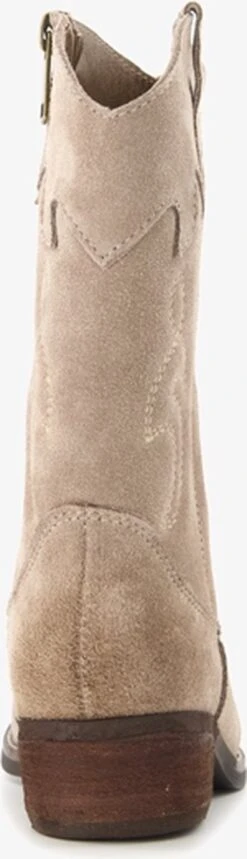 TwoDay Suede Meisjes Cowboy Western Laarzen Beige - Maat 33 - Echt Leer -Gabor Verkoop 2024 345x1200 1