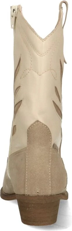 Manfield - Dames - Beige Leren Cowboy Laarzen - Maat 38 -Gabor Verkoop 2024 373x1200 1