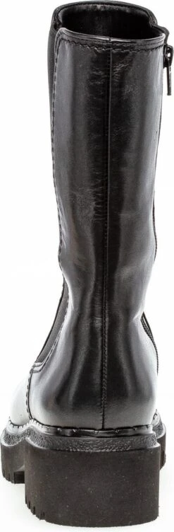 Gabor Vrouwen Leren Chelsea Boots / Laarzen / Damesschoenen 72.871 Led - Zwart - Maat 38.5 -Gabor Verkoop 2024 394x1200 2