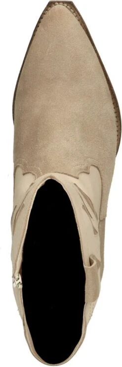 Manfield - Dames - Beige Leren Cowboy Laarzen - Maat 38 -Gabor Verkoop 2024 401x1200 2