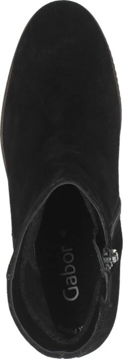 Gabor Enkellaarsjes Dames / Laarzen / Damesschoenen - Suède - 94.780.17 - Zwart - Maat 40 -Gabor Verkoop 2024 411x1200 1