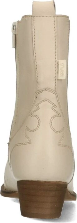 Manfield - Dames - Beige Leren Lage Cowboy Laarzen - Maat 38 -Gabor Verkoop 2024 415x1200 1