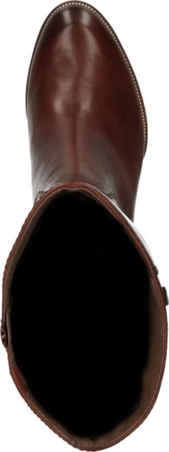 No Stress - Dames - Cognac Leren Laarzen Met Hak - Maat 40 -Gabor Verkoop 2024 450x1200