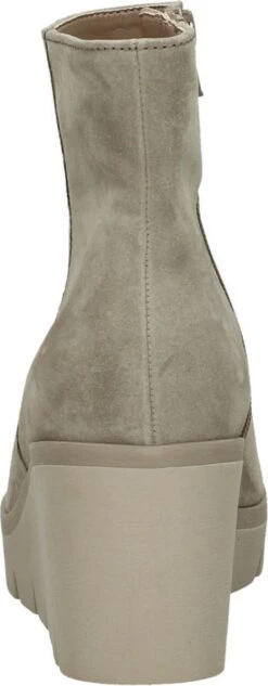 Gabor Enkellaarsjes Dames / Laarzen / Damesschoenen - Suède - 94.780.12 - Beige - Maat 38.5 -Gabor Verkoop 2024 468x1200