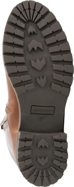 Travelin' Fitjar Leren Dames Laarzen - Wol Gevoerde Laars - Cognac Bruin Leer - Maat 41 -Gabor Verkoop 2024 476x1200 2