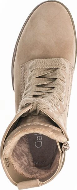 Gabor 745.4 Veterboots - Laarzen Met Veters - Dames - Taupe - Maat 37 -Gabor Verkoop 2024 489x1200