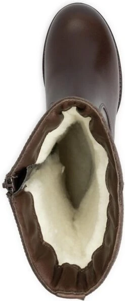 Travelin' Fitjar Leren Dames Laarzen - Wol Gevoerde Laars - Donkerbruin Leer - Maat 39 -Gabor Verkoop 2024 500x1200