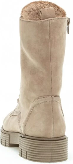 Gabor 745.4 Veterboots - Laarzen Met Veters - Dames - Taupe - Maat 37 -Gabor Verkoop 2024 536x1200