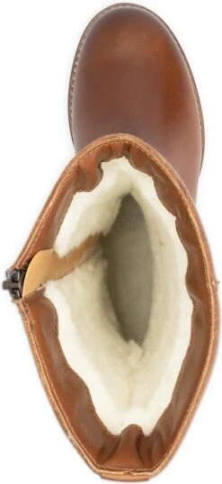 Travelin' Fitjar Leren Dames Laarzen - Wol Gevoerde Laars - Cognac Bruin Leer - Maat 41 -Gabor Verkoop 2024 551x1200 2