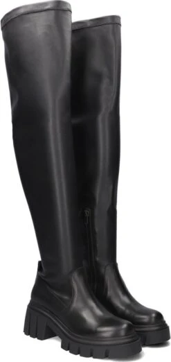 Notre-V 297009 Hoge Laarzen - Dames - Zwart - Maat 42