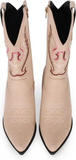 POSH By Poelman BIBI Dames Laarzen - Beige Met Combinatie - Maat 39 -Gabor Verkoop 2024 572x1200