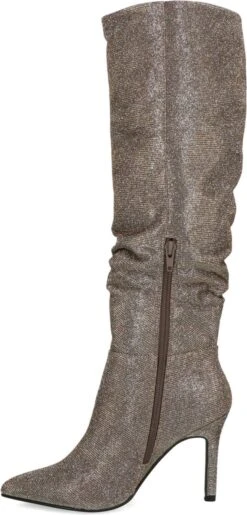 Sacha - Dames - Goudkleurige Hoge Laarzen Met Glitters - Maat 40 -Gabor Verkoop 2024 575x1200 2