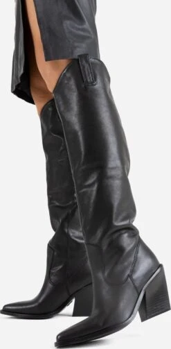 Bronx New-kole 14176 Hoge Laarzen - Dames - Zwart - Maat 41