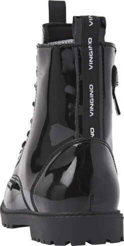 Vingino Eva High Veterboots - Laarzen Met Veters - Meisjes - Zwart - Maat 28 -Gabor Verkoop 2024 604x1200 4