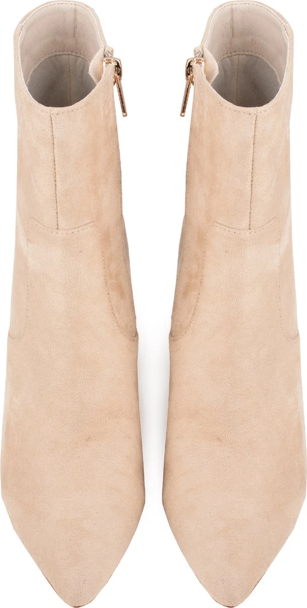 POSH By Poelman ZINA Dames Laarzen - Beige - Maat 38 7 POSH By Poelman ZINA Dames Laarzen - Beige - Maat 38 - Afbeelding 7