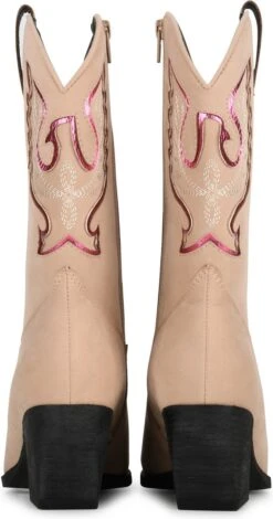 POSH By Poelman BIBI Dames Laarzen - Beige Met Combinatie - Maat 39 -Gabor Verkoop 2024 630x1200