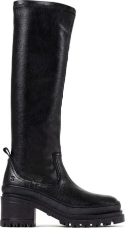 Bronx Lyss A Long Hoge Laarzen - Dames - Zwart - Maat 42