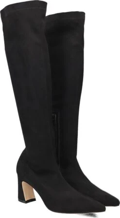 Notre-V 10242 Hoge Laarzen - Dames - Zwart - Maat 38