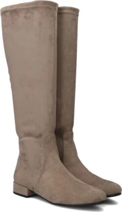 Notre-V 22260 Hoge Laarzen - Dames - Taupe - Maat 38