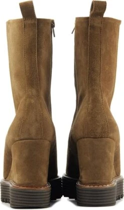 Mace Enkellaarsjes Dames / Laarzen / Damesschoenen - Suède - M1099 - Cognac - Maat 40 -Gabor Verkoop 2024 707x1200 2