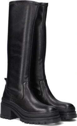 Bronx Lyss A Long Hoge Laarzen - Dames - Zwart - Maat 42 -Gabor Verkoop 2024 731x1200