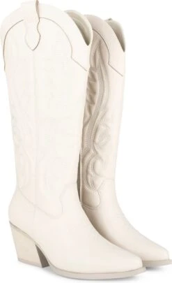 POSH By Poelman JILL Dames Laarzen - Crème - Maat 36 -Gabor Verkoop 2024 732x1200 3