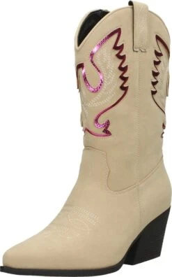 SUB55 Western Laarzen Kuit Laarzen - Beige - Maat 44 -Gabor Verkoop 2024 749x1200 2