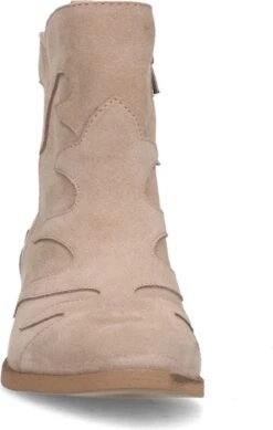 Manfield - Dames - Beige Suède Cowboy Laarzen - Maat 38 -Gabor Verkoop 2024 762x1200 3