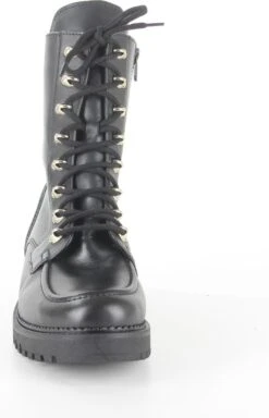 Gabor Veterboots Dames / Laarzen / Damesschoenen - Leer - 92.723.57 - Zwart - Maat 39 -Gabor Verkoop 2024 772x1200