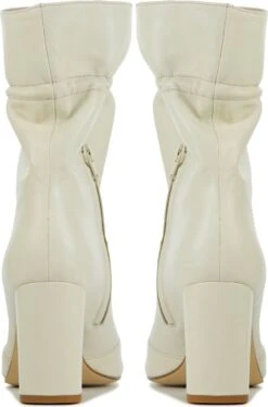 Lina Locchi Enkellaarsjes Dames / Laarzen / Damesschoenen - Leer - L1140 Led - Gebroken Wit - Maat 39 -Gabor Verkoop 2024 793x1200 1