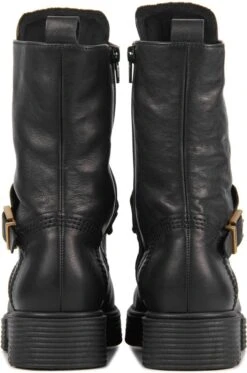 Gabor Veterboots Dames / Laarzen / Damesschoenen - Leer - 92.743.37 - Zwart - Maat 40 -Gabor Verkoop 2024 795x1200 1