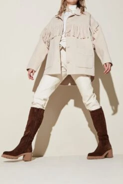 Mace Klassieke Laarzen Dames / Laarzen / Damesschoenen - Suède - M1144 - Cognac - Maat 41 -Gabor Verkoop 2024 805x1200