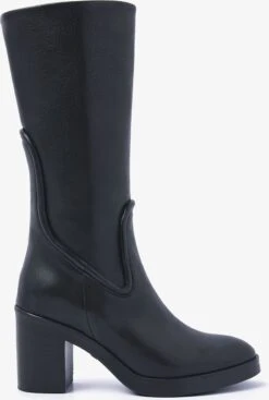 VIA VAI Taara Grace Hoge Laarzen - Zwart - Maat 39
