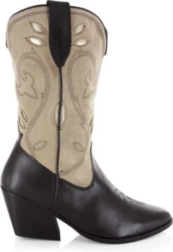 PS Poelman LOLA Dames Laarzen - Zwart Met Combinatie - Maat 39 -Gabor Verkoop 2024 828x1200