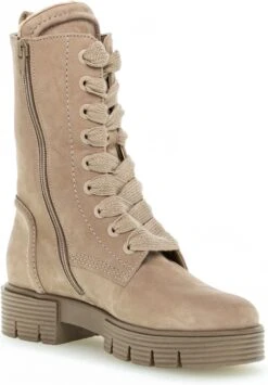 Gabor 745.4 Veterboots - Laarzen Met Veters - Dames - Taupe - Maat 37 -Gabor Verkoop 2024 836x1200 1