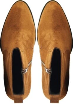 Stefano Lauran Enkellaarsjes Dames / Laarzen / Damesschoenen - Suède - S1057 - Bruin - Maat 39 -Gabor Verkoop 2024 837x1200