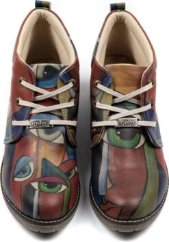 GOBY - Behind Your Eyes - Enkel Laars - Laars - Laarzen - Damesboots - Dames Laarzen - Ankle Boot - Handmade - Maat 39 -Gabor Verkoop 2024 841x1200